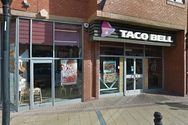 The Taco Bell near Devonshire Green is taking part.