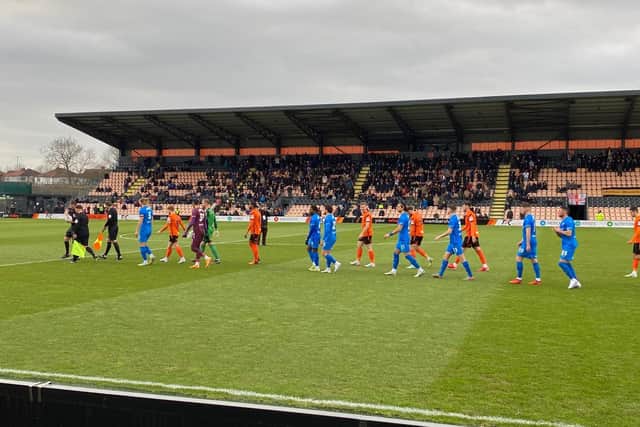 Chesterfield lost 3-0 at Barnet on Saturday.