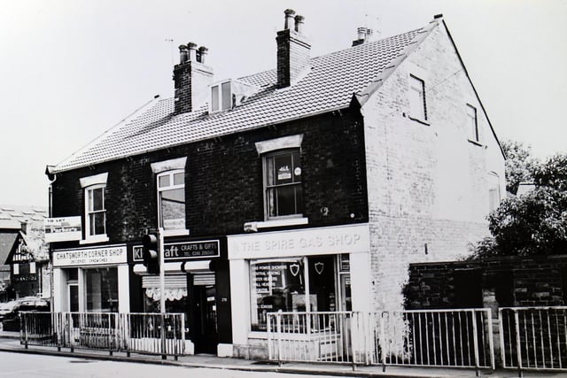 Chatsworth Road, Chesterfield, near to Factory Street  in 1994.