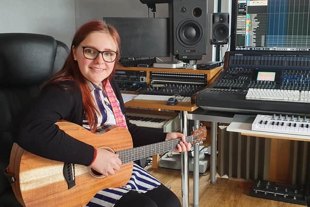 Amy Bannister from Chesterfield has recently released her first professional single.
