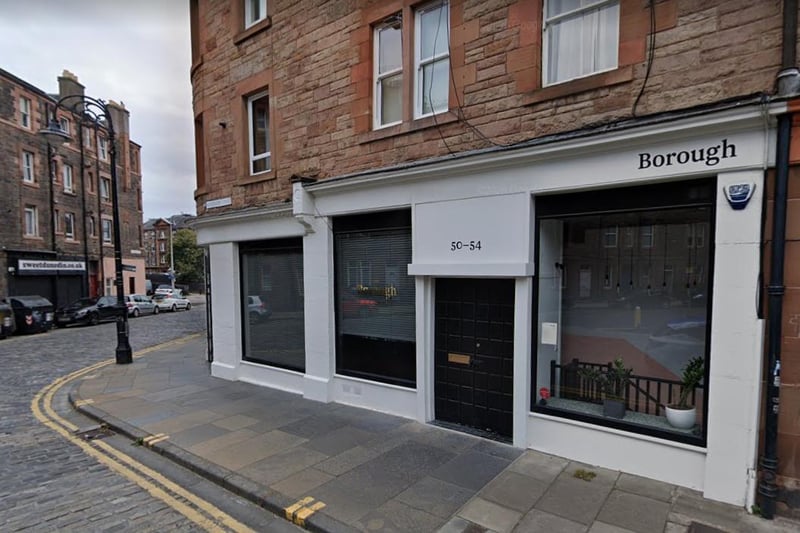 Borough on Henderson Street is well known for its fantastic service and delicious food. One reviewer said: "The most delicious food in Edinburgh. Exceptional wine. Wonderful staff. Incredible value for money."