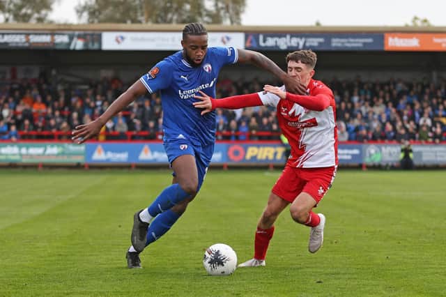 Chesterfield beat Kidderminster Harriers 3-1. Picture: Tina Jenner.