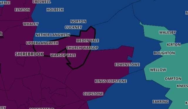 This neighbourhood has seen rates of positive Covid cases fall by 36 percent from 704.4 on January 14 to 454 on January 21.