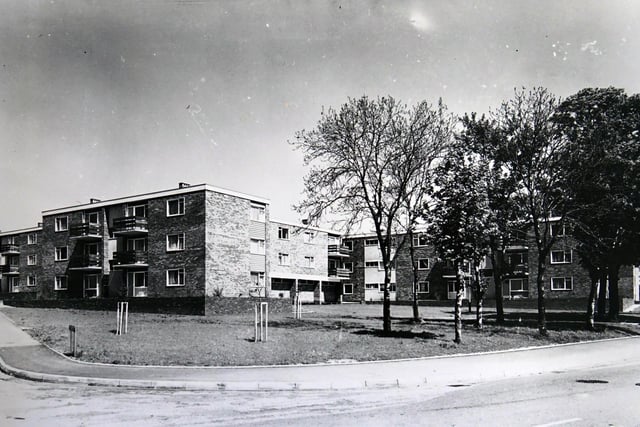 Newbold Road flats in 1964.