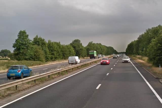 The A38 between Alfreton and Hartshay in Derbyshire has been closed due to a serious collision (pic: Google)
