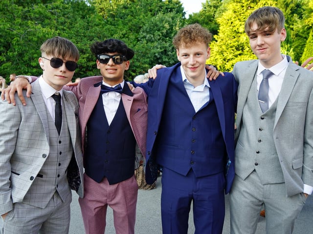 Jake Fletcher, Arun Sohal, Bradley Warrington and Tom Ward.