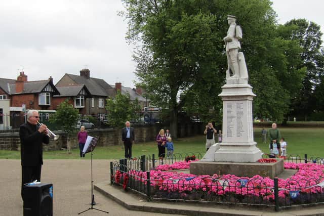 VJ Day was marked in Chesterfield's Eastwood Park over the weekend. Pictures: Trudy Ford, of the Hasland Magazine.
