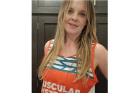 Graphic Designer Lynsey Cockayne (44) from Chesterfield will be running this year’s London marathon on April 21