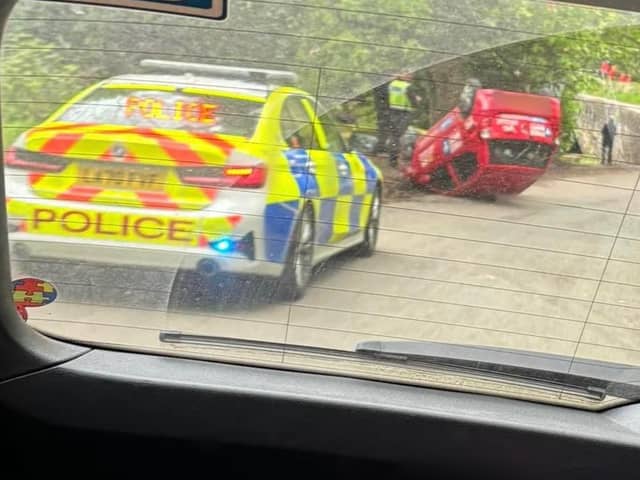 The crash occurred on Robin Hood Road. Credit: Jodie Iles