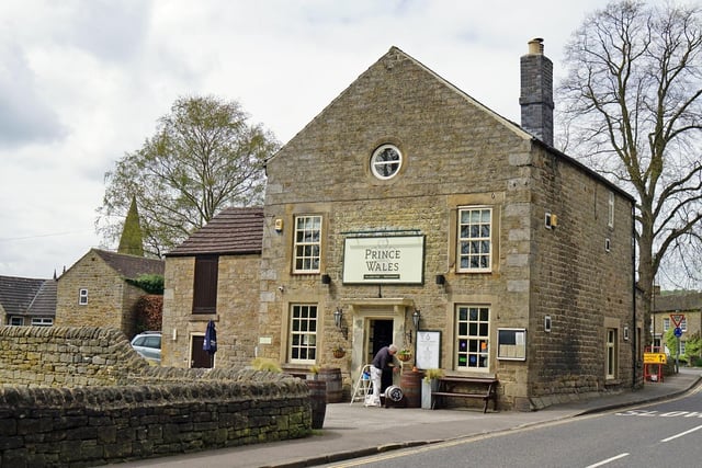 The Prince of Wales at Baslow is another “local gem” according to the Good Food Guide.