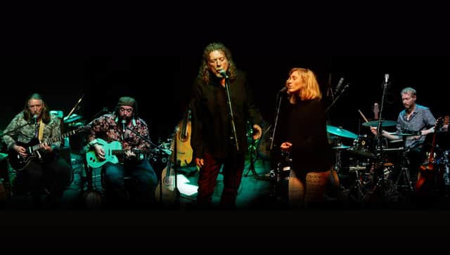 Robert Plant and Suzi Dian  with Saving Grace musiciansTony Kelsey, Matt Worley and  Oli Jefferson.