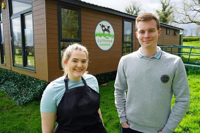 A new farm shop and cafe was launched at the Cutthorpe Creamery last month.