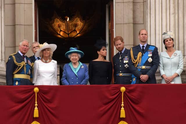 Another of James's photos, showing the Queen and members of the Royal Family on the balcony at Buckingham Palace for a flypast to mark the centenary of the Royal Air Force in 2018. (PHOTO BY: James Taylor)