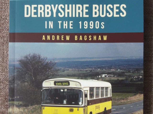 Andrew's first book 'Derbyshire buses' has 180 full colour images of bus photographs.