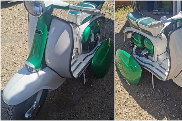Any sightings of the scooter should be reported to Derbyshire Police.