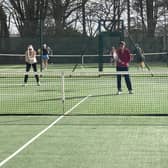 Newly refurbished all weather courts
