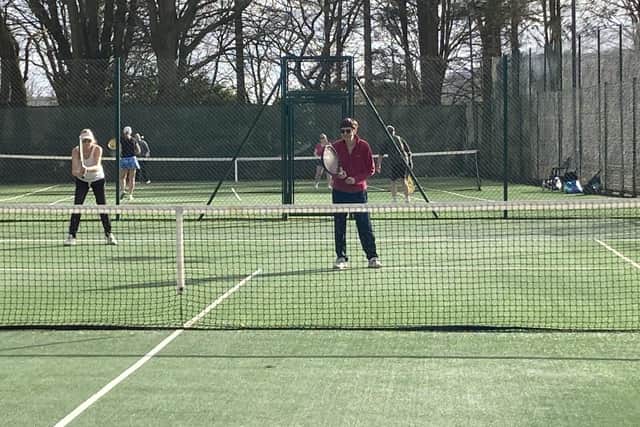Newly refurbished all weather courts