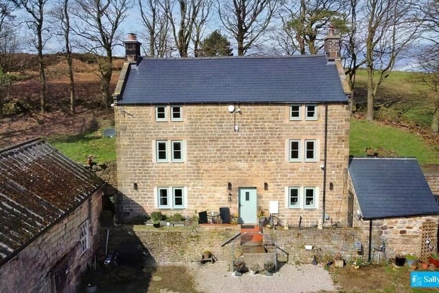 The recently renovated stone-built farmhouse has four large double bedrooms.
