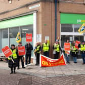 Civil servants are on strike today as well with a picket line at DWP Job Centre in Chesterfield Steeplegate from 8 a.m.