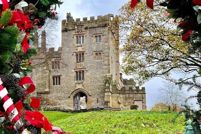 Haddon Hall will be open for the first time between Christmas and New Year 2022 and for five days in early January 2023.