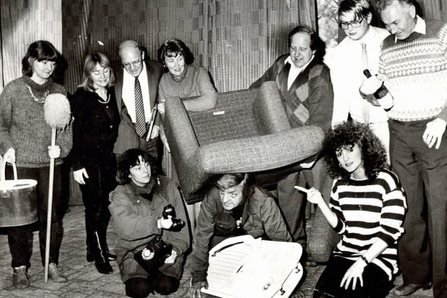 Ripley All Saints church drama group, 1989.