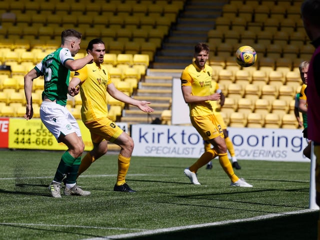 Livingston were all over the place in their defeat to Hibs. Once again Efe Ambrose lined up on the left of a back five, but despite having five defenders on the pitch, protected by Marvin Bartley, they couldn't defend. And it was the basics. Stopping cross balls, reacting to situations, attacking crosses, clearing lines. It was haphazard.