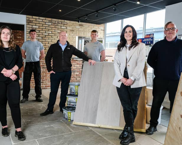 Some of the Valleys Group Ltd team - Lani Wilkinson, Operations Manager, Charlie Fenton, Operations, MD Nick Peel, Harvey Mason, Sales, Nicki McCran, Sales Manager, Ryan Casswell, Sales