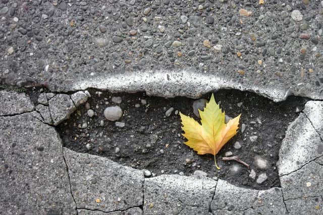 Potholes in Derbyshire are having a positive impact on drivers.