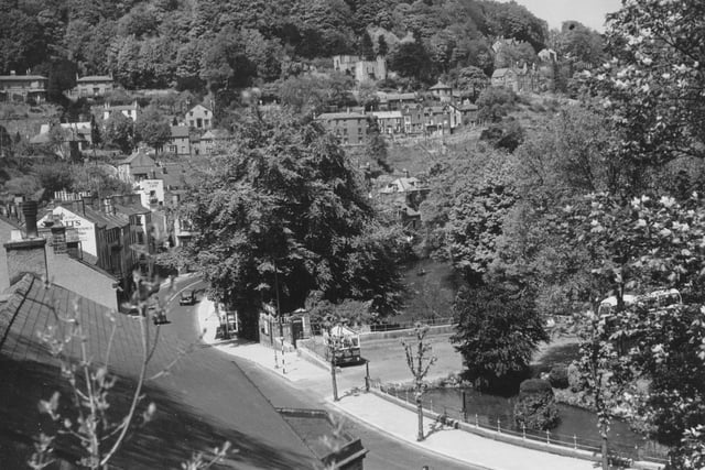 Matlock in Derbyshire, circa 1955. (Photo by Brindley/Fox Photos/Hulton Archive/Getty Images)