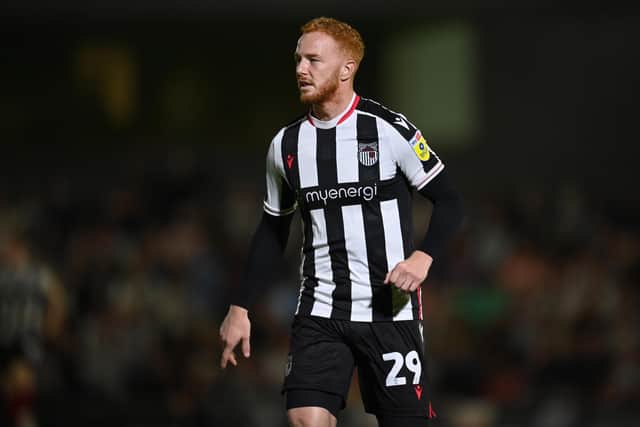 Ryan Taylor in action for Grimsby Town. Photo: Getty Images.