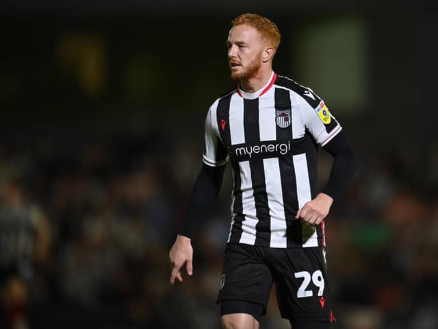 Ryan Taylor in action for Grimsby Town. Photo: Getty Images.