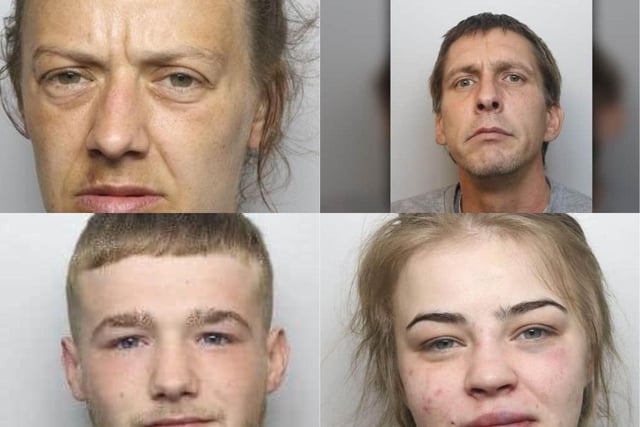 The faces of Derbyshire burglars and robbers now behind bars