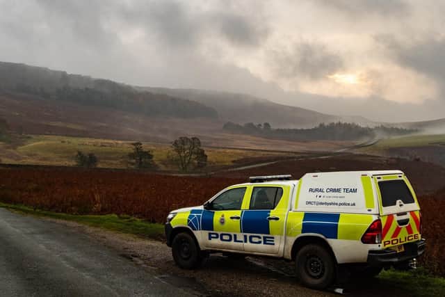 Officers from the Derbyshire Rural Crime Team are investigating the incident.