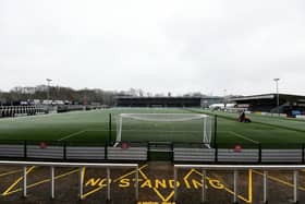 Bromley's Hayes Lane stadium.. (Photo by Liverpool FC/Liverpool FC via Getty Images)
