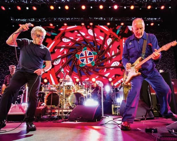 The Who play at The Incora County Ground, Derby on July 14 (photo: William Snyder)