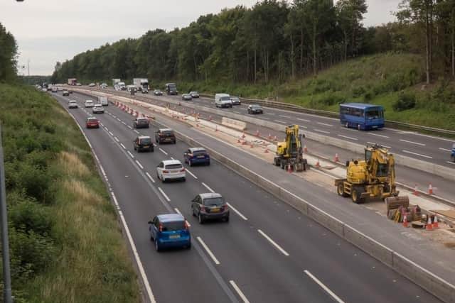 There are a number of lane closures this week for maintennce work on the motorway