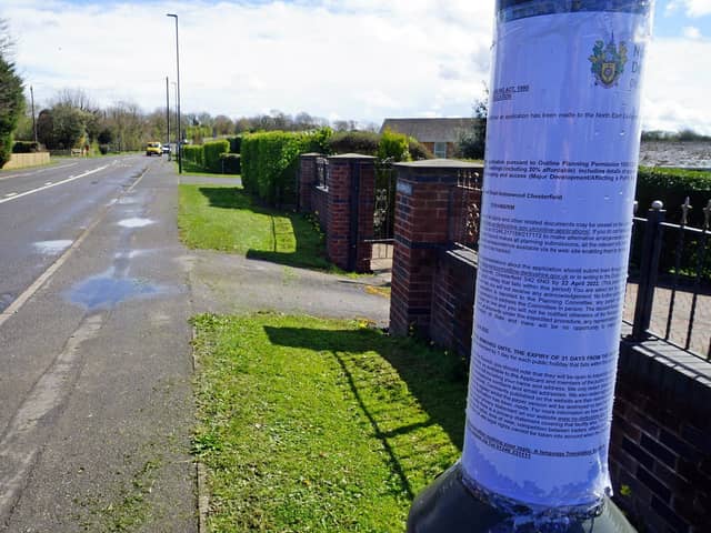 Residents are objecting to detailed plans for 247 new homes off Tibshelf Road, Holmewood.