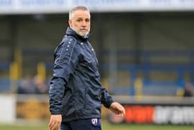 John Pemberton has won five and drawn two of his nine games in charge this season.