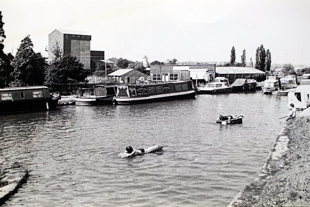 Langley Basin Canal, 1981.