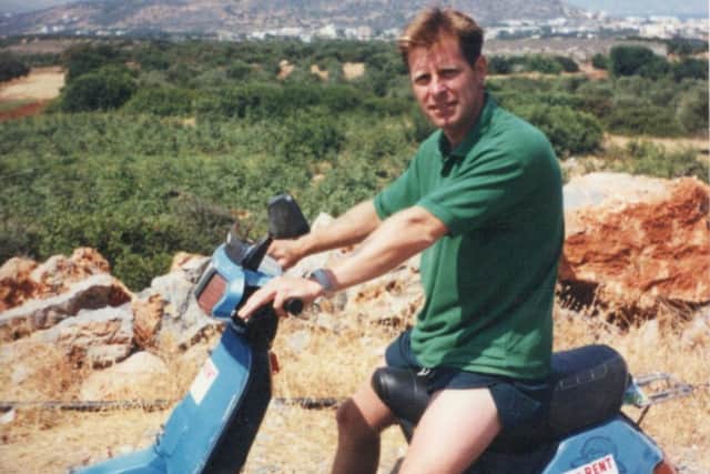 Brian aged 26 in Crete