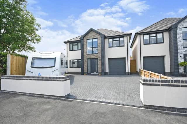 Offers of more than £330,000 are being invted by Mansfield estate agents Burchell Edwards for this four-bedroom, detached self-build on Langwith Drive in Langwith.