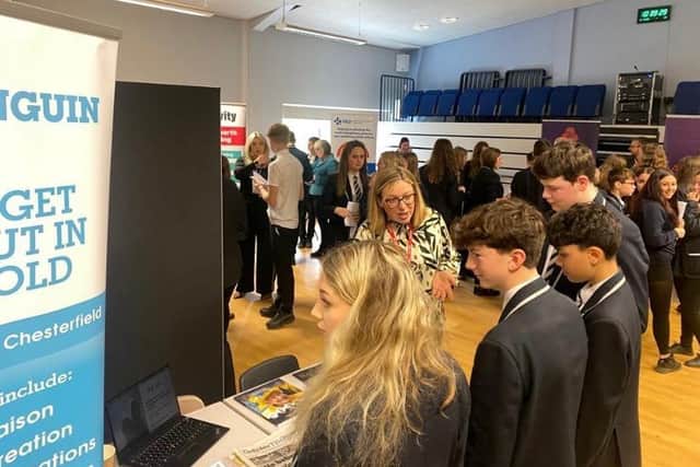 The careers event is the first of its kind at John Flamsteed and was organised after Ofsted launched a year-long review of careers guidance in schools in November last year, to help ‘improve practice.’