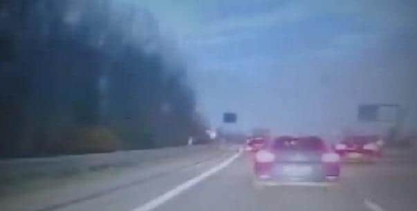 Watch as drunk driver more than three times over limit tries to escape ...
