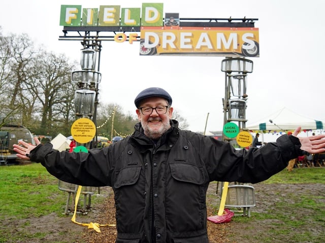 Johnny Vegas is certainly a fan of Derbyshire - choosing Melbourne Hall in the south of the county as the site for his vintage vehicle glampsite. Vegas said: “When we realised we needed a new home we were wondering whether we could find anywhere that came close to the original. When we came to look around (Melbourne Hall) we were absolutely thrilled at the prospect of starting anew. It’s a beautiful part of the country and just kind of love at first sight.”