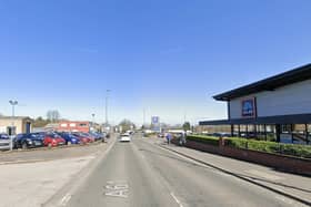 The rider of the motorcycle involved in the collision was hospitalised.
