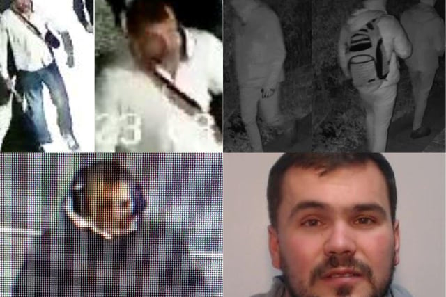 CCTV images of people sought by police in connection with Derbyshire incidents