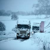 The Met Office has released its latest long range weather forecast, including the dates when it could snow again in Derbyshire. This was th escene on the A515 after heavy snow fall in the Peak District earlier this winter. Image: Rod Kirkpatrick/F Stop Press.