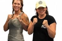 Jayne Withington, right, and Nina Reaney