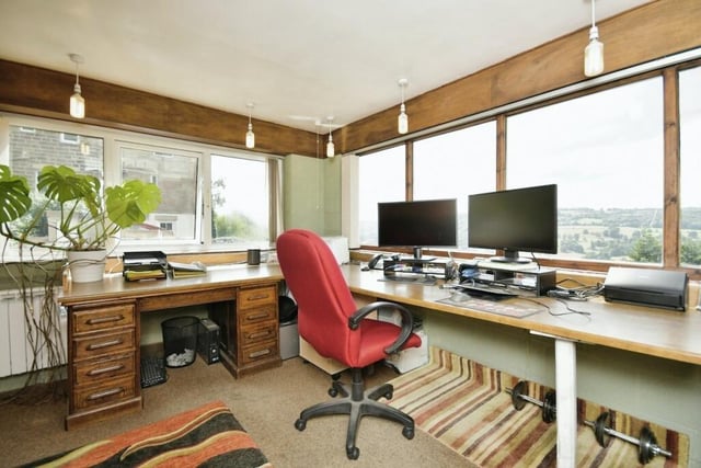 Picturesque views to inspire you while you work in this studio barn which is separate from the main house.