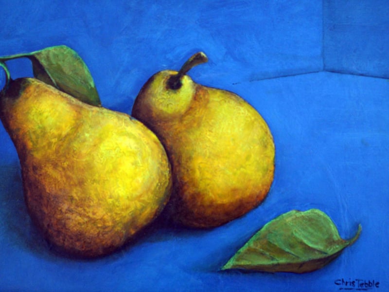 A Pair of Pears by Chris Tebble.